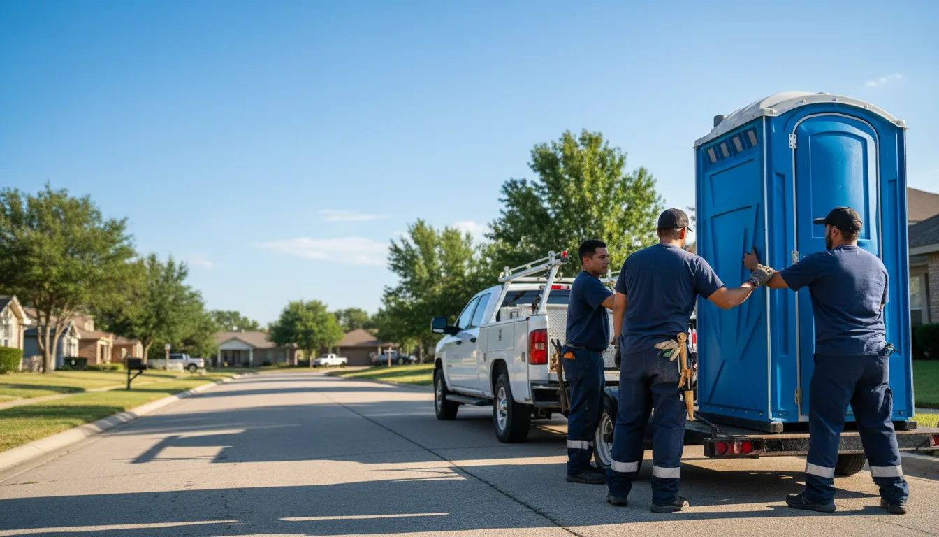 Portable Toilet Rental in Haslet, TX near me